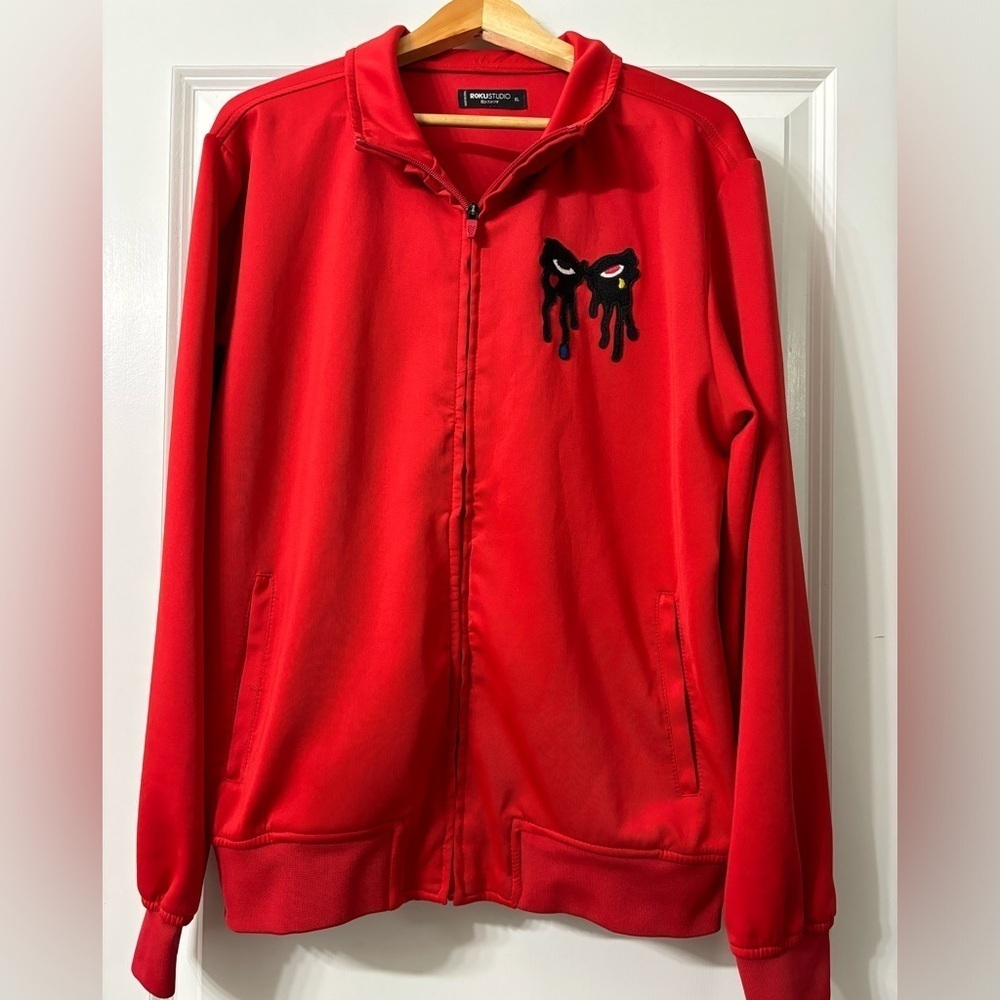 Roku Studios mini tear drip track jacket size XL